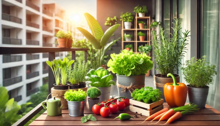 7 Vegetais Compactos Perfeitos para a Sua Horta Urbana em Apartamentos